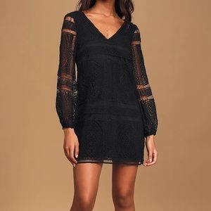 Black Lace Lulu’s dress
